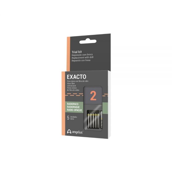 Exacto Trial Kit 2-Post n°2 and bur size 2