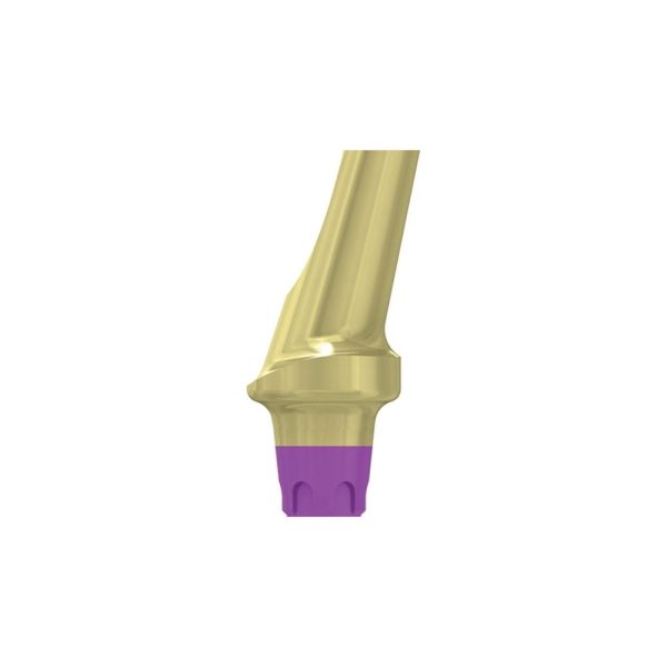 Angulated abutment 15*, 1mm gingiva h. conical connecti