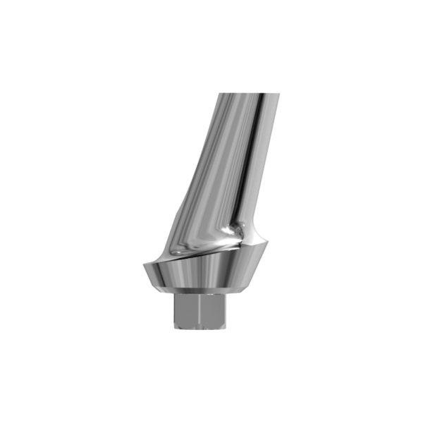 Esthetic 15 angulated abutment 1mm  int.hex., WP