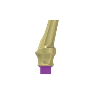 Angulated abutment 15*, h.3mm, concave, int.hex., SP